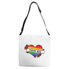 Proud Mom Adjustable Strap Totes