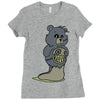 mucus bear Ladies Fitted T-Shirt