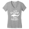 New Pappy 2018 Women's V-Neck T-Shirt