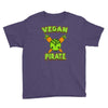 vegan pirate Youth Tee