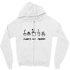 plants are friends Zipper Hoodie