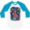 reading rocket ship 3/4 Sleeve Shirt