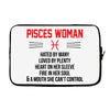 Pisces Woman Laptop sleeve