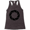 aperture science Racerback Tank