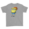 hipster spongebob squarepants Youth Tee