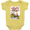 calvin hobbes Baby Onesie