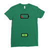Mommy Dead Battery Ladies Fitted T-Shirt