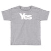 vote yes for scotland scottish independence Toddler T-shirt