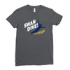 swan dive Ladies Fitted T-Shirt