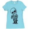 scary boy Ladies Fitted T-Shirt