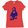 dj mona lisa Ladies Fitted T-Shirt