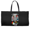 Christmas Skeleton mom and baby maternity Weekender Totes