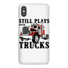 still plays with trucks family matching iPhoneX Case