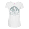 gotham city Maternity Scoop Neck T-shirt