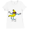 banana wobbler Ladies Fitted T-Shirt