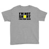 i'm not short, i'm fun size Youth Tee