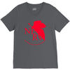 neon genesis evangelion anime nerv logo V-Neck Tee