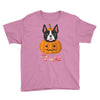 haloween french bulldog Youth Tee