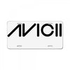 avicii Black Logo License Plate