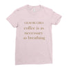 coffee is necessary Ladies Fitted T-Shirt