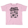 pirate crossword Toddler T-shirt