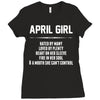 April Girl Hated By Many Ladies Fitted T-Shirt