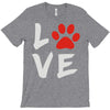 love dog paw T-Shirt