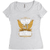 All Men Are Created Equal But Only The Best Are Born In November Women's Triblend Scoop T-shirt