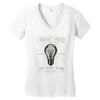 i have not failed 10000 ways Women's V-Neck T-Shirt