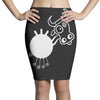 crazy cow Pencil Skirts