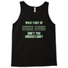 what part of binary code don't you understand Tank Top