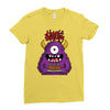 happy birthday monster Ladies Fitted T-Shirt