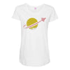 vintage space Maternity Scoop Neck T-shirt