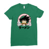 saiyan ramen Ladies Fitted T-Shirt