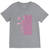 breast cancer V-Neck Tee