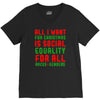 all i want for christmas V-Neck Tee
