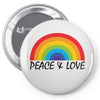Peace &amp; Love Pin-back button