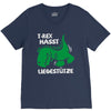 t rex hasst liegest&uuml;tze V-Neck Tee
