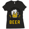 my other coffee is craft beer Ladies Fitted T-Shirt