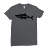 Momma Shark Ladies Fitted T-Shirt