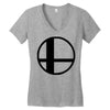 baseball Women's V-Neck T-Shirt