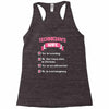 technician's wife Racerback Tank