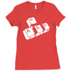wasd tasten  funny Ladies Fitted T-Shirt