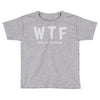 wtf where's the food Toddler T-shirt