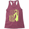 lyme disease awareness Racerback Tank