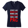 be like the greats Women's V-Neck T-Shirt