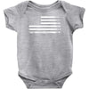 Vintage Usa Flag Baby Onesie