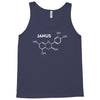 janus molecule funny retro tv utopia fashion science series Tank Top