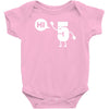 hi 5 Baby Onesie