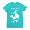 merry xmas Ladies Fitted T-Shirt